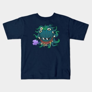 Bad Breath (blue) Kids T-Shirt